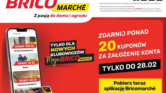 Brico Marche Myszków: nowa gazetka z promocjami!