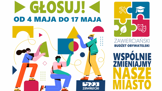 Budżet Obywatelski. Głosowanie do 17 maja!