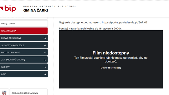 Gmina Żarki chwali się rankingiem na „najlepszy BIP”. A to jeden z gorszych!