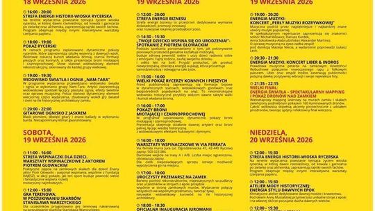 Juromania w sercu Podzamcza. Wielkie Święto Jury na Zamku Ogrodzieniec już od 18 września