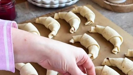 Kruche rogaliki z 3 składników – szybki przepis na maślane pyszności