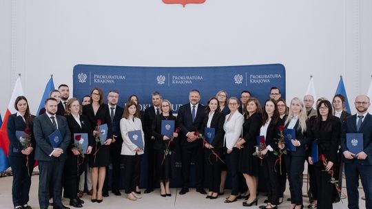 MYSZKÓW. KLAUDYNA BIAŁAS-ZIELIŃSKA NOMINOWANA NA STANOWISKO ASESORA PROKURATURY REJONOWEJ W MYSZKOWIE