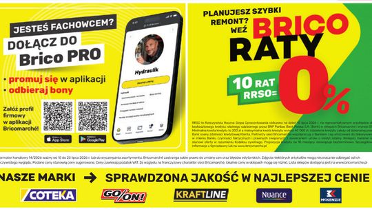 Promocje w Brico Marche Myszków 15-18 lipca. Czyli Lato w Brico!