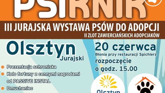 PSIKNIK W OLSZTYNIE JUŻ  SOBOTĘ