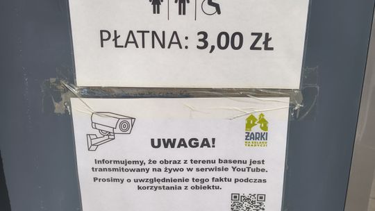 Publiczna transmisja z basenu w Żarkach. Pytamy naszych czytelników co o tym sądzą?
