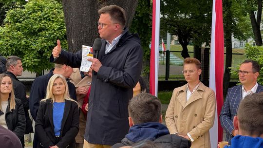 SZYMON HOŁOWNIA w ZAWIERCIU:  X, Fb, TikTok TYLKO DLA DOROSŁYCH!