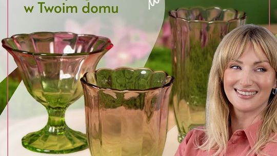 Ula Penantula promuje kolekcję szkła dla Brico Marche Myszków!