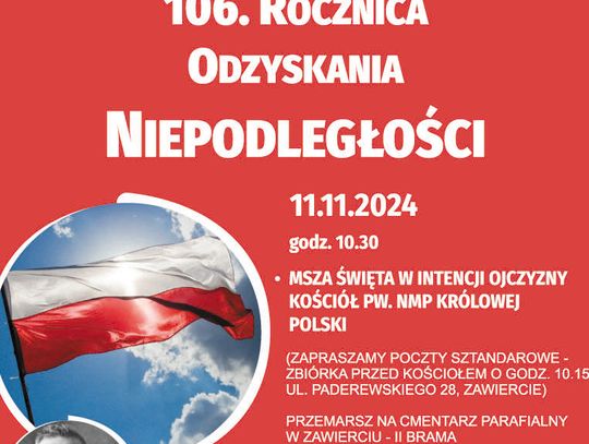 106. Rocznica Odzyskania Niepodległości