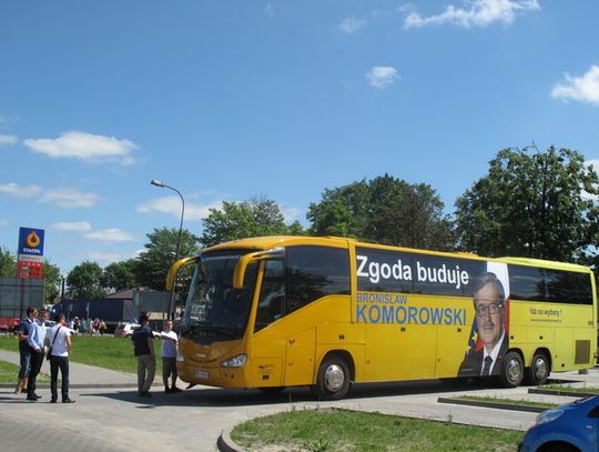 AUTOBUS BŁĘKITNY ZAWITAŁ DO ZAWIERCIA