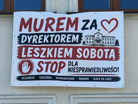 BĘDZIE GORĄCO. SZKOŁA W PILICY BRONI DYREKTORA BĘDZIE GORĄCO. SZKOŁA W PILICY BRONI DYREKTORA