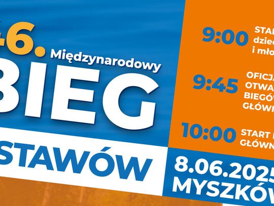 Bieg V stawów. Rozgrzewkę poprowadzi Małgorzata Sobańska!