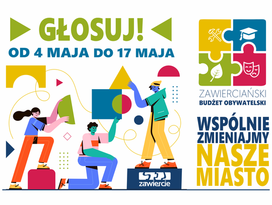 Budżet Obywatelski. Głosowanie do 17 maja! Budżet Obywatelski. Głosowanie do 17 maja!