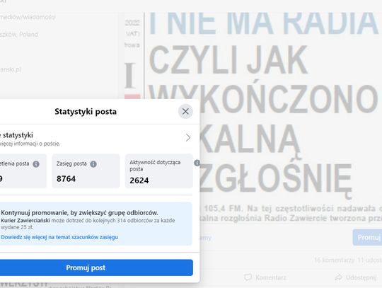 CZYTELNICY ŻYWO REAGOWALI NA TEKST O RADIO ZAWIERCIE