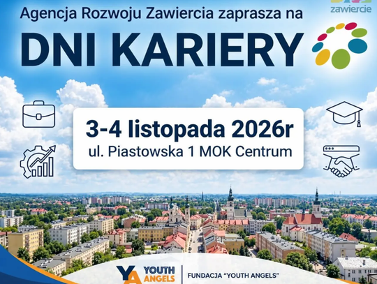 Dni Kariery 2026 w Zawierciu. Wydarzenie już 3-4 listopada