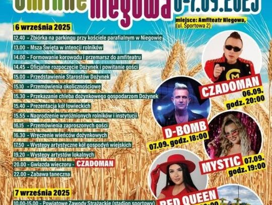 Dożynki Powiatowo-Gminne w Niegowie Dożynki Powiatowo-Gminne w Niegowie