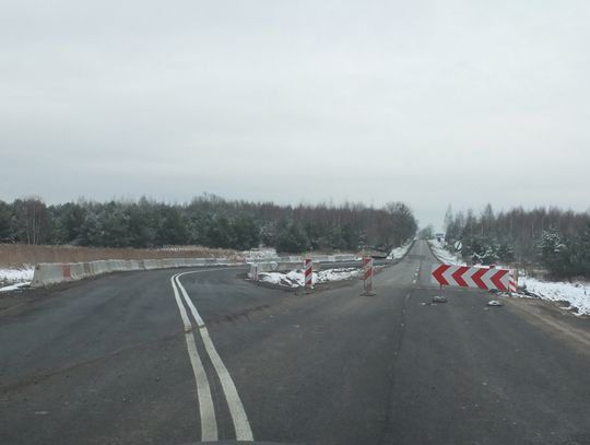 Droga na Myszków łatwiej przejezdna