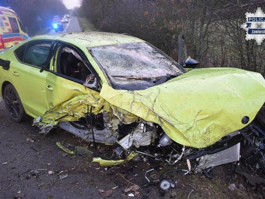 Groźny wypadek na Skarżyckiej