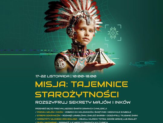 Inkowie i Majowie w Jurajskiej? W galerii stanęła nietypowa wystawa