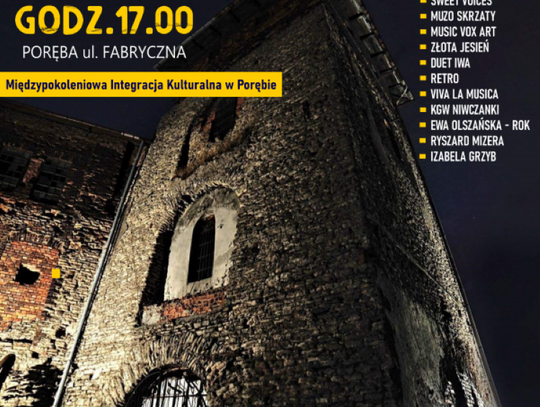 IX/X JESIENNY KONCERT W CIENIU WIEŻY GICHTOWEJ