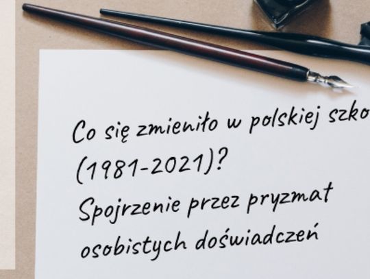 Jak zmieniła się polska szkoła na przestrzeni lat: NAUCZYCIELKA Z KOZIEGŁÓW NA PODIUM OGÓLNOPOLSKIEGO KONKURSU