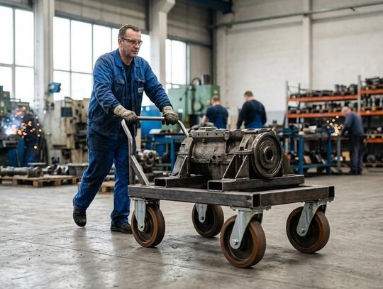 Kółka transportowe do dużych obciążeń - jak wybrać koła powyżej 300 kg