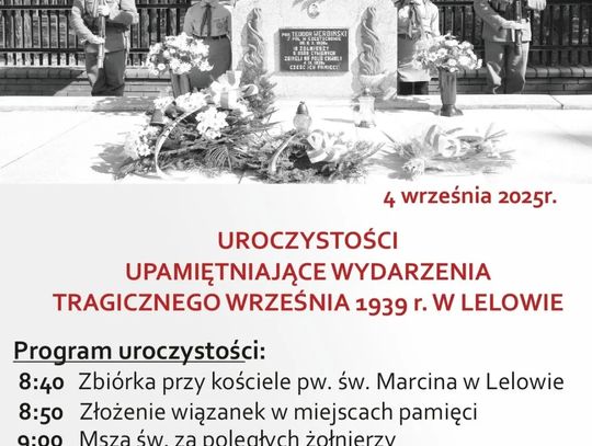 Lelów pamięta o wydarzeniach 4 września 1939