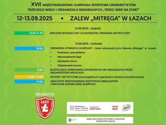 MIĘDZYNARODOWA OLIMPIADA UTW W ŁAZACH 2025