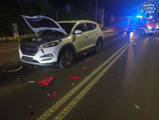 Nie ustąpił pierwszeństwa przejazdu motocykliście