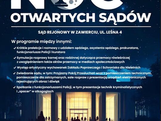 NOC OTWARTYCH SĄDÓW