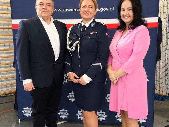 Nowa Komendant KPP w Zawierciu Nowa Komendant KPP w Zawierciu