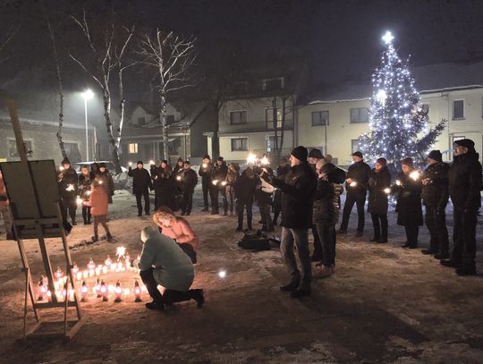 Ogrodzieniec „Nie zgadzamy się na przemoc”