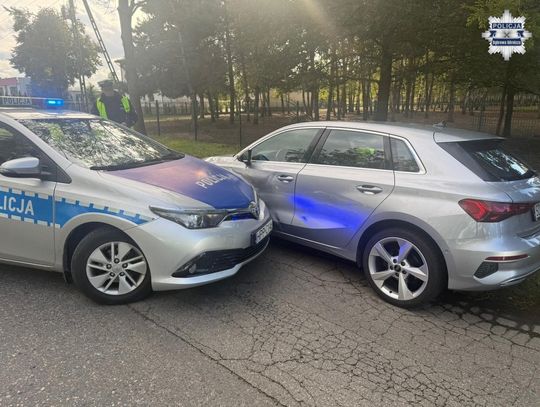 PIJANY KIEROWCA AUDI ZATRZYMANY PO POLICYJNYM POŚCIGU