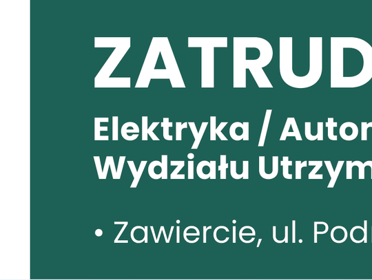 Praca dla elektryka/automatyka i przy utrzymaniu ruchu