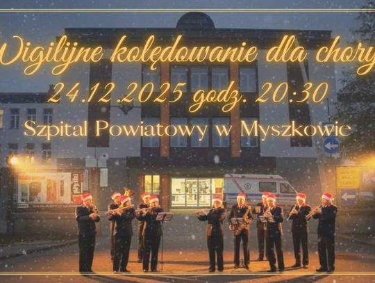 Prawdziwy koncert i NAPRAWDĘ w WIGILIĘ! DLA PACJENTÓW SZPITALA