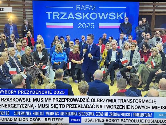 Rafał Trzaskowski w Sosnowcu i Częstochowie