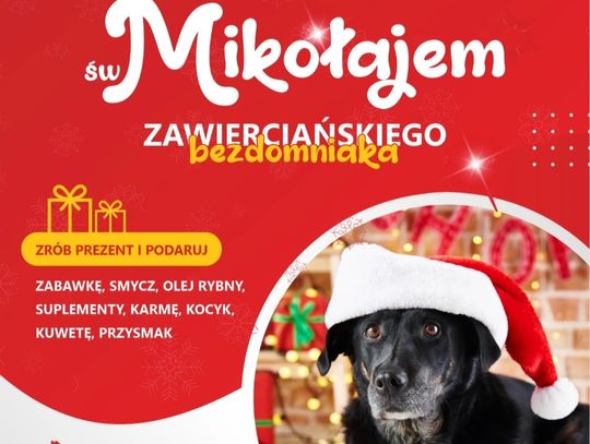 ŚWIĄTECZNA PACZKA DLA SCHRONISKA