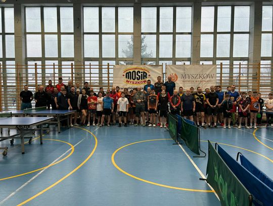ŚWIĄTECZNO - NOWOROCZNEGO TURNIEJU TENISA STOŁOWEGO W MYSZKOWIE ŚWIĄTECZNO - NOWOROCZNEGO TURNIEJU TENISA STOŁOWEGO W MYSZKOWIE