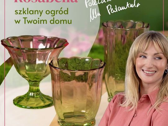 Ula Penantula promuje kolekcję szkła dla Brico Marche Myszków! Ula Penantula promuje kolekcję szkła dla Brico Marche Myszków!