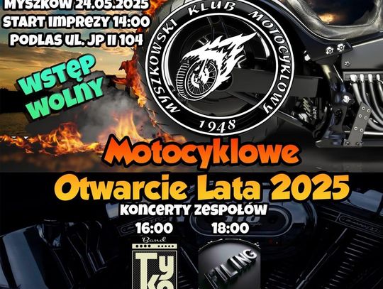 W MAJU PIKNIK w lipcu Skalny Zlot Motocyklowy