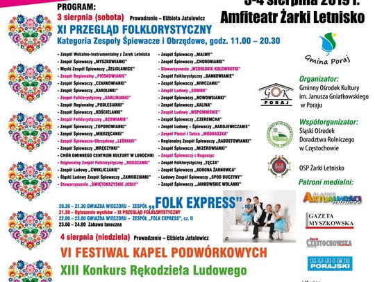 WEEKEND POD ZNAKIEM FOLKLORU W ŻARKACH LETNISKU