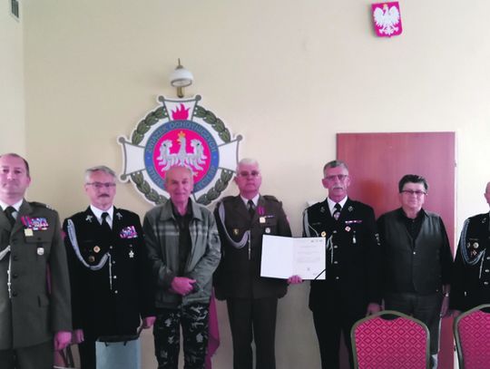 WIZYTA PREZESA OKRĘGU ŚLĄSKIEGO ZWIĄZKU OFICERÓW REZERWY RP W ZAWIERCIU