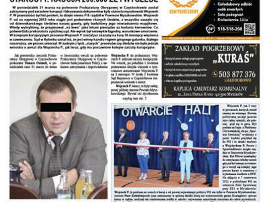 WOJCIECH P. LEKARZ, BYŁY STAROSTA. CIĄGLE TE SAME PRZESTĘPSTWA?