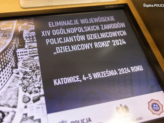 Wojewódzkie eliminacje ogólnopolskiego konkursu „Dzielnicowy roku” 2024