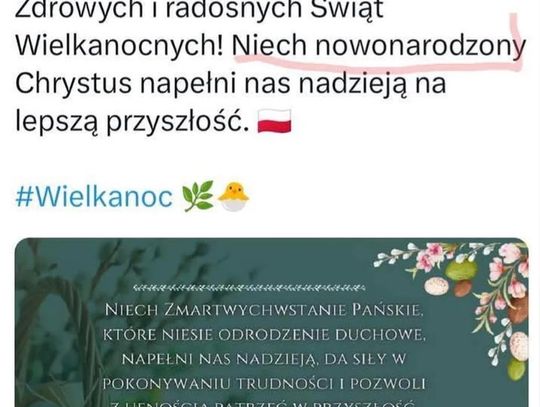 Wyjaśniamy różnicę pomiędzy narodzeniem a zmartwychwstaniem