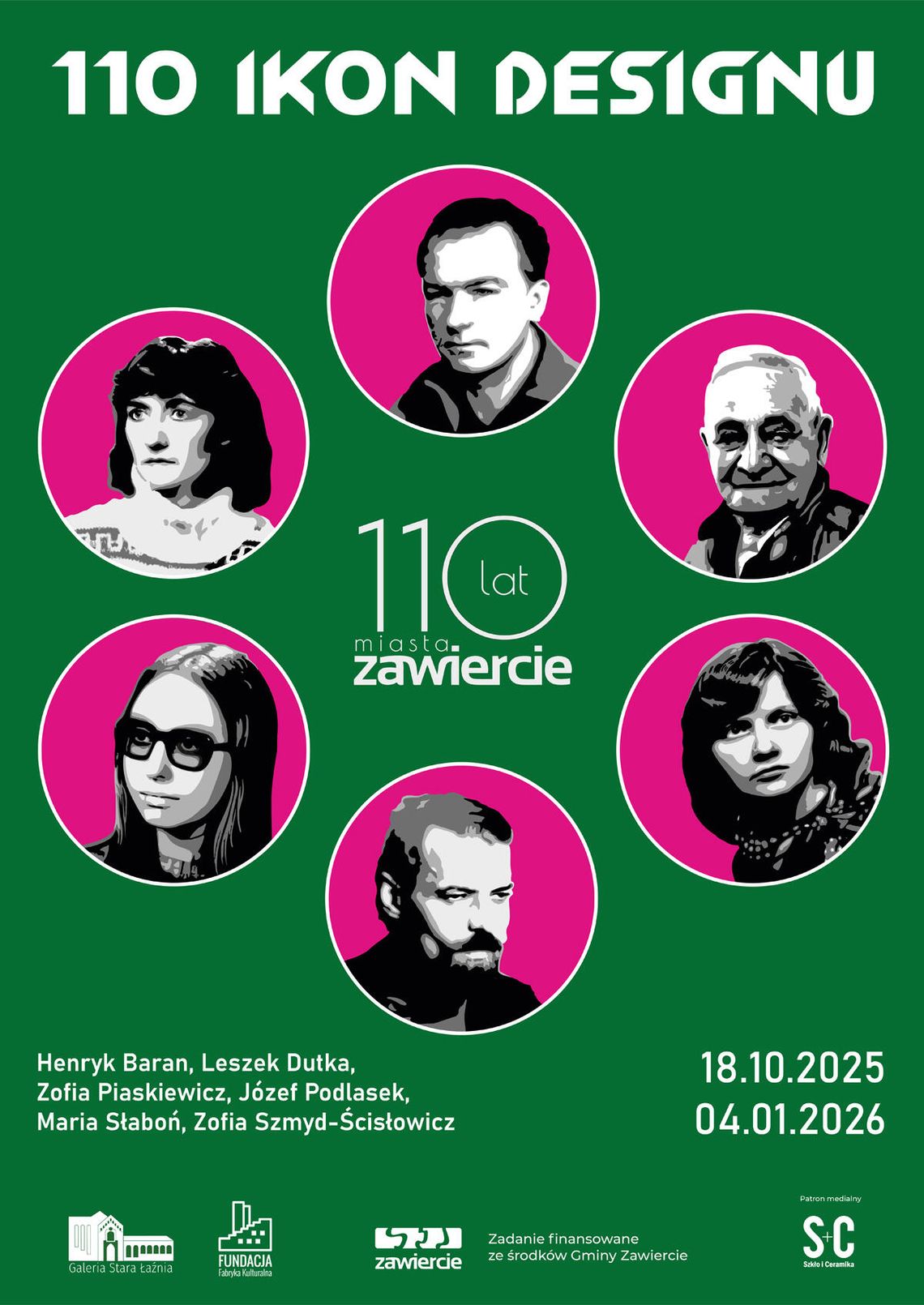 110 LAT MIASTA ZAWIERCIE/110 IKON DESIGNU