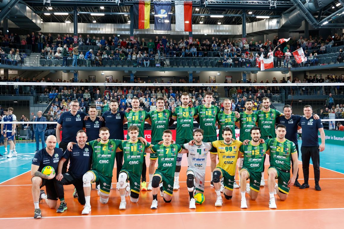 ALURON BEZ STRATY SETA W PIERWSZYM ĆWIERĆFINALE