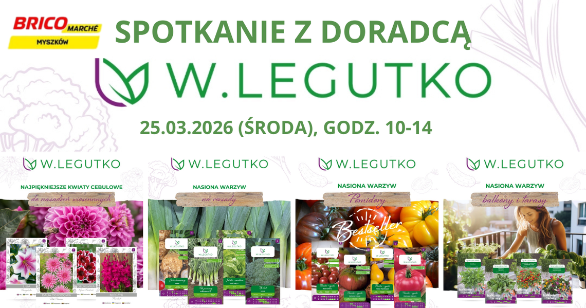 Brico Marche doradzi w doborze nasion! Będą prezenty dla klientów