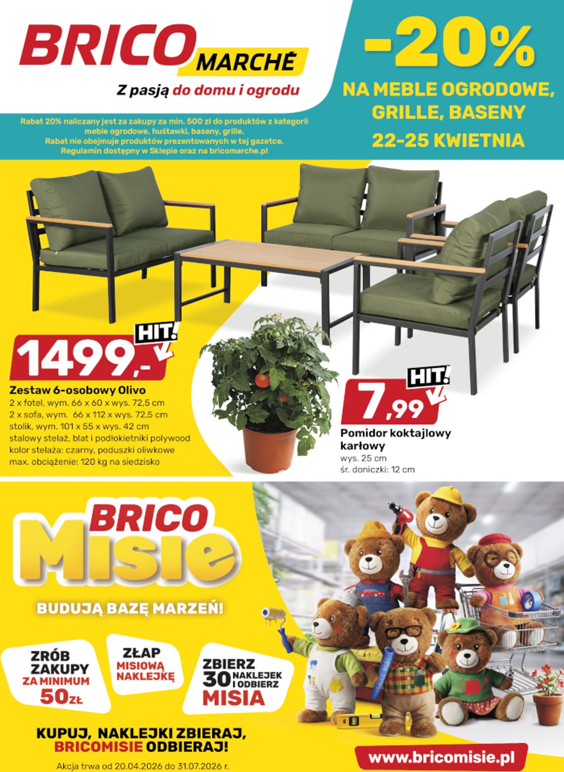 Brico Marche Myszków. Promocje od 22 kwietnia. Wkrótce NIEDZIELA HANDLOWA!