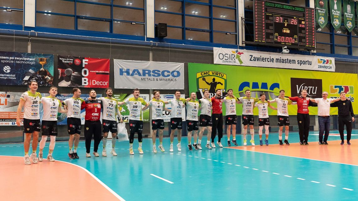 CMC VIRTU VIRET ZAWIERCIE LIDEREM ROZGRYWEK