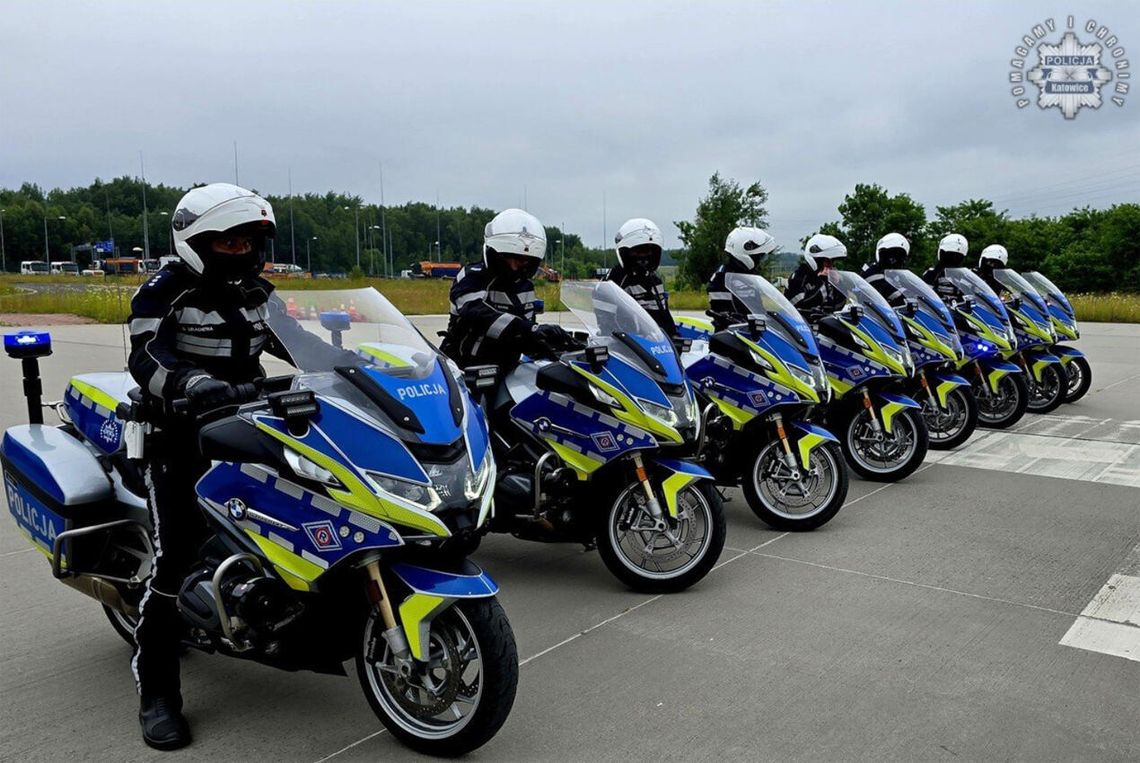 Ćwiczenia Motocyklowej Asysty Honorowej